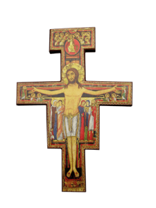 Krzyż drewniany SAN DAMIANO – Asyż