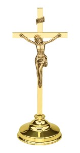 Krzyże stojący ołtarzowy h 390 mm