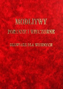 Modlitwy poranne i wieczorne Ludu Bożego
