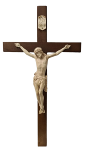 Krzyż drewniany 10-15 DR.