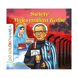Św. Maksymilian Kolbe - kolorowanka