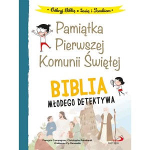 Biblia młodego detektywa (obwoluta I Komunia św.) François Campagnac, Christophe Raimbault, Fabienne Py-Renaudie 
