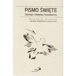 Pismo Św. ST i NT (standard format, twarda oprawa, złocone brzegi kartek)