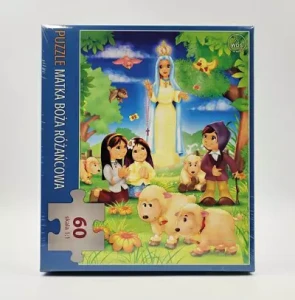 Puzzle 60 el. Matka Boża Różańcowa