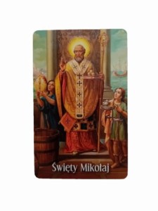 Obrazek karta św. Mikołaj, Karta św. Mikołaja