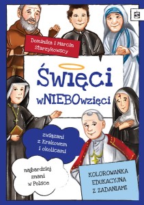 Święci wniebowzięci. Kolorowanka edukacyjna z zadaniami