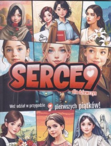 Serce9 dla dziewczyn miękka oprawa