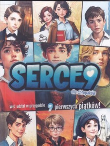 Serce9 dla chłopaków oprawa miękka