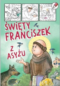 Kolorowanka. Święty Franciszek