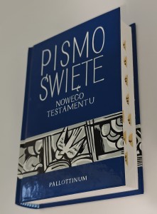 Pismo Święte Nowego Testamentu oprawa twarda, format kieszonkowy paginatory