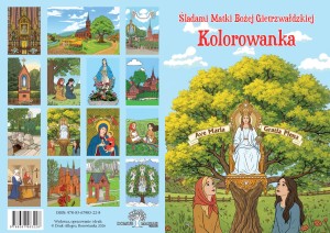 Śladami Matki Bożej Gietrzwałdzkiej. Kolorowanka