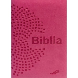 Etui na Biblię "z rybką" różowe
