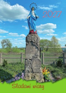 Kalendarz 2027 - Śladami wiary (ścienny - A4)