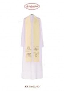 STUŁA HAFTOWANA ECRU 022 HAF.