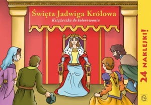 Święta Jadwiga - kolorowanka