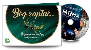 Karnet Bóg zapłać + dvd Fatima