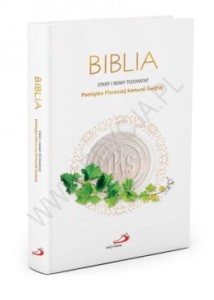 Biblia. Pamiątka Pierwszej Komunii Świętej 